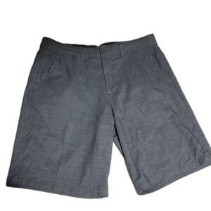 Hang Ten Men's Black Hybrid Board Shorts 10" Inseam